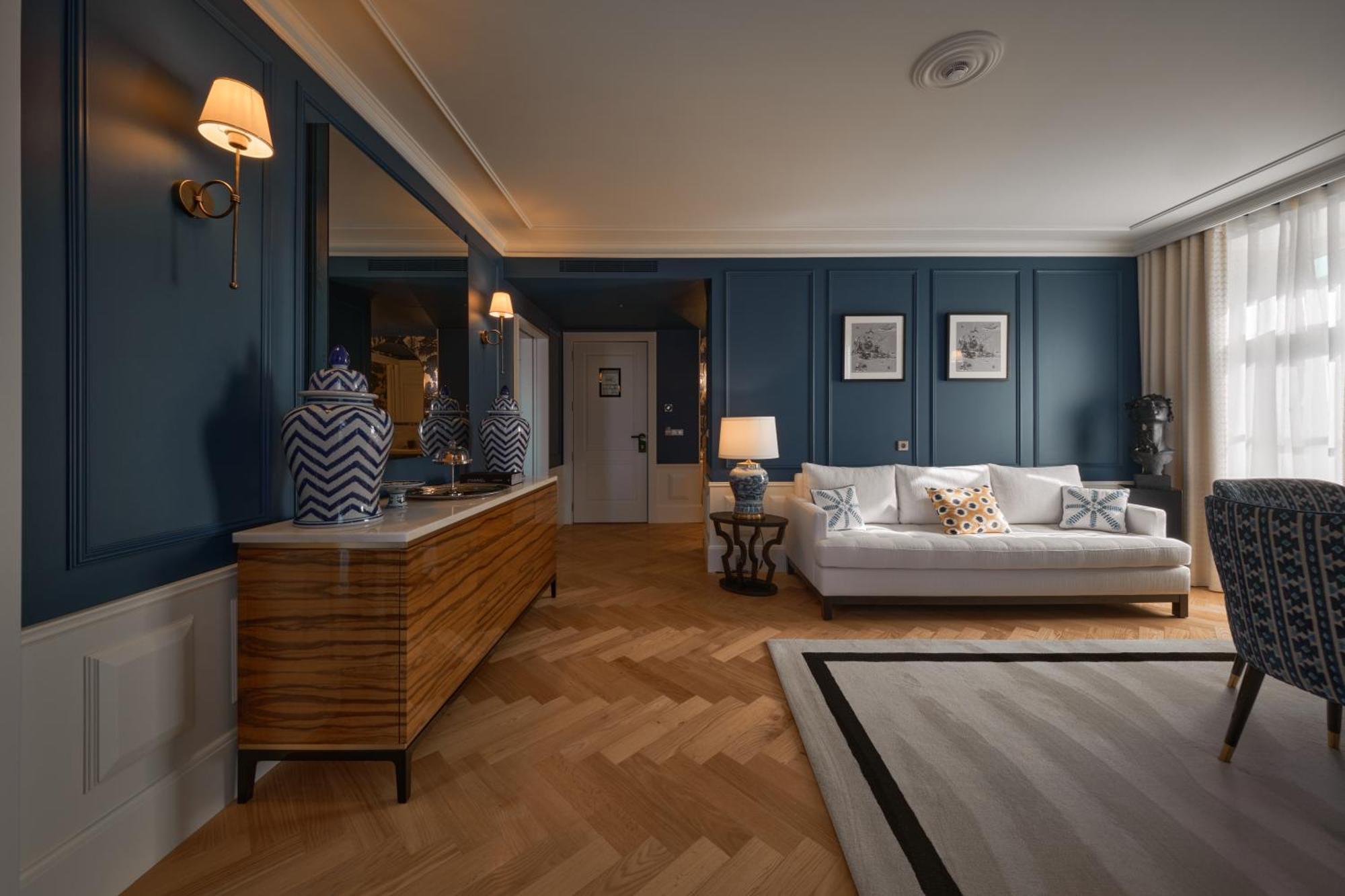 Ga Palace Hotel & Spa, A Xixth-Century Villa Porto Exterior foto A 3D interior visualization of a living room